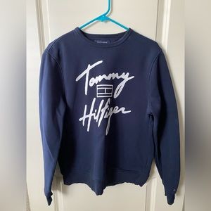 Navy Blue Tommy Hilfiger Crewneck